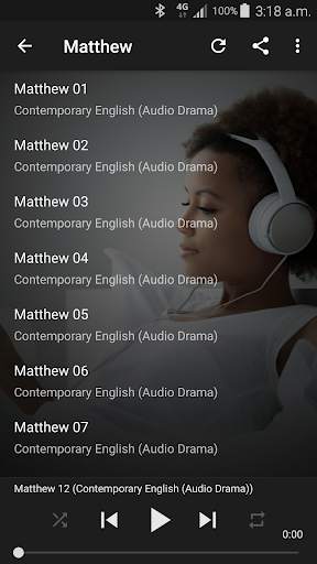 English Audio Bible (CEV) screenshot 4