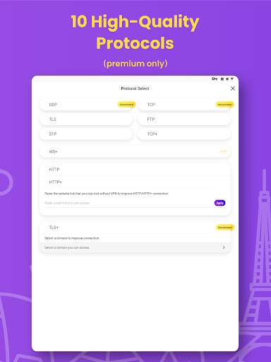 VPN PotatoVPN - WiFi Proxy screenshot 7