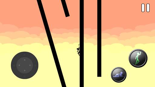 Stickman parkour 3: o simulador de ninja divertido screenshot 4