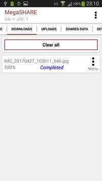 MegaSHARE screenshot 2