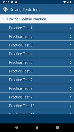 Driving License Tests India Free screenshot 1