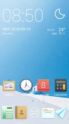 (FREE) Relax GO Launcher Theme screenshot 1