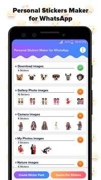 Personal Stickers Maker for WhatsApp screenshot 1