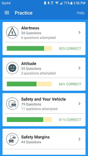 UK Driving Theory Test - Cars screenshot 1
