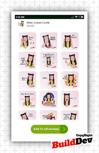 Kumpulan Stiker WA Keren 2021 WAStickerApps screenshot 6