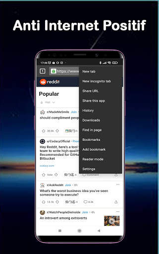 XXNAMEXX Browser Anti Blokir VPN screenshot 1