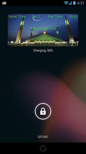 Sahar & Iftar Time Widget screenshot 2