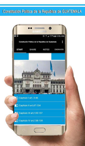Constitucion Politica de Guatemala screenshot 1