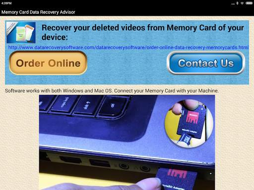 Memory Card Data Recovery Help screenshot 12