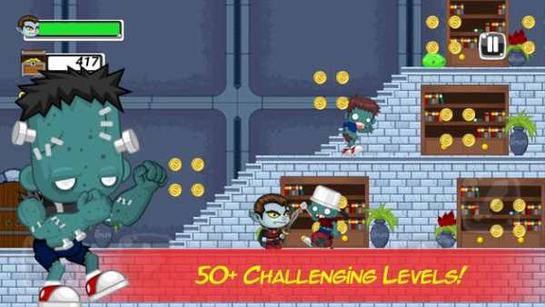 Platform Games: Zombies vs Dracula Hunting Edition screenshot 3