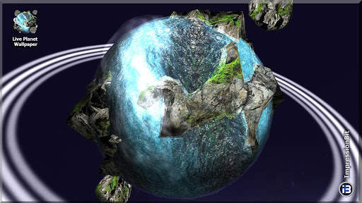 Live Planet Wallpaper screenshot 4