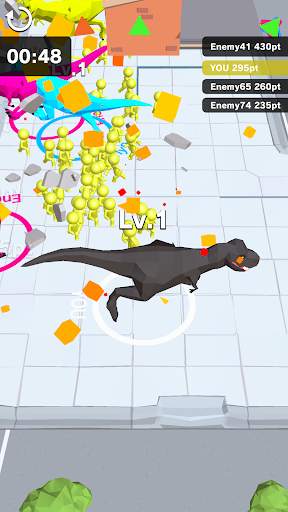 Dinosaur Rampage 3 تصوير الشاشة
