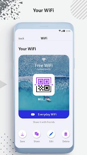 WiFi QR Code Generator - WiFi QR Code Scanner 2021 screenshot 7