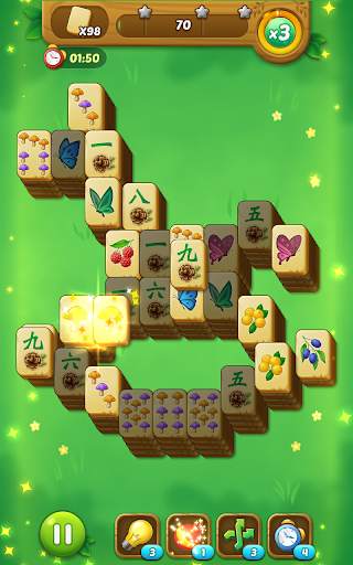 Mahjong Forest Puzzle скриншот 7