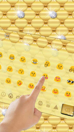 Luxury Gold Keyboard Theme screenshot 2