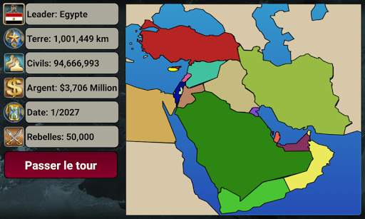 Middle East Empire: Stratégie screenshot 2