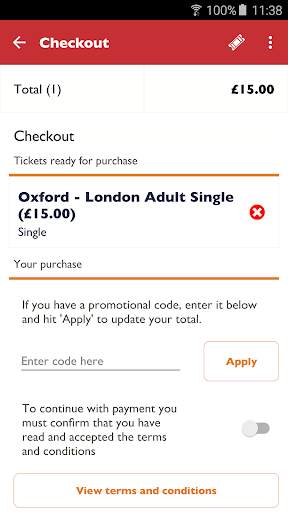 Oxford Tube Mobile Ticket screenshot 4