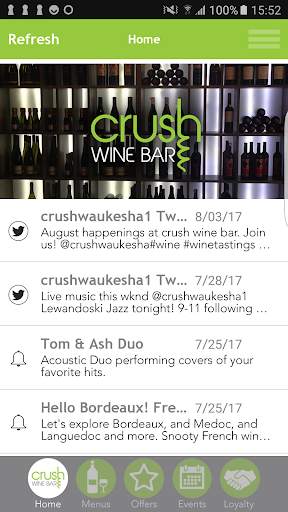 Crush Wine Bar screenshot 1