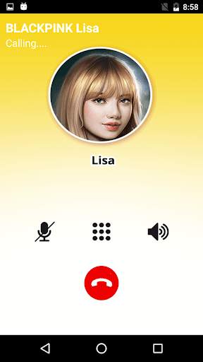 Lisa Black Pink Messenger - Prank screenshot 5