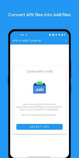 APK / ApkSet to AAB Converter screenshot 2