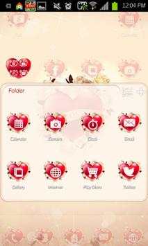 Rose go launcher theme screenshot 3