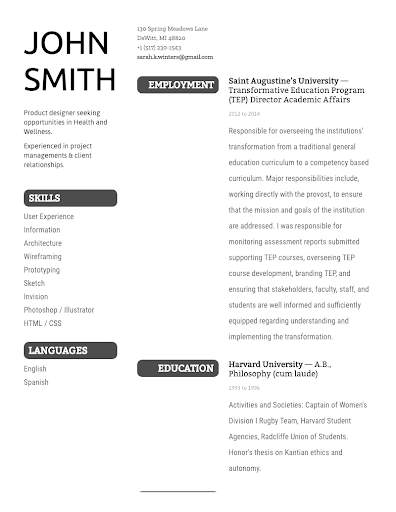 Resume Builder App Free - PDF Templates & CV Maker screenshot 4