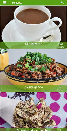 Schokoladenrezepte screenshot 1