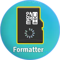 ikon Format SD Card - Memory Format