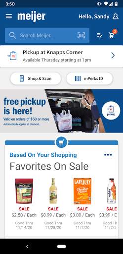 Meijer screenshot 1