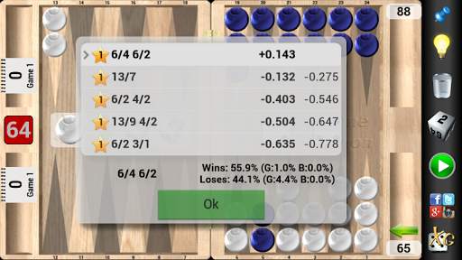 XG Mobile Backgammon screenshot 3