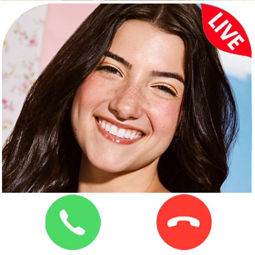 Talk to D'amelio Charli - Call and chat Simulator icon