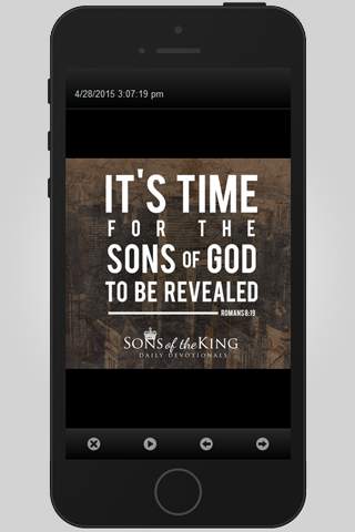Sons of the King Devotionals screenshot 2