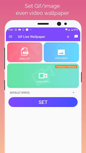 animated gif live wallpaper - Lite screenshot 1
