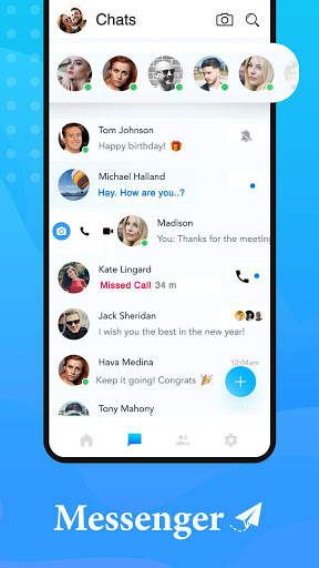 New Messenger - Text & Video Chat For Free screenshot 2