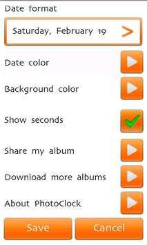 Photo Clock Lite screenshot 5