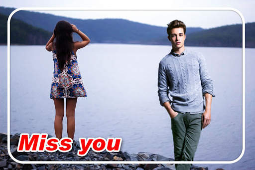 Miss You Cut Paste photo Frame screenshot 1