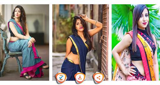 Hot Deshi Maal : Indian Saree Bhabhi Photos screenshot 4