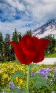 Rose 3D live wallpaper screenshot 1