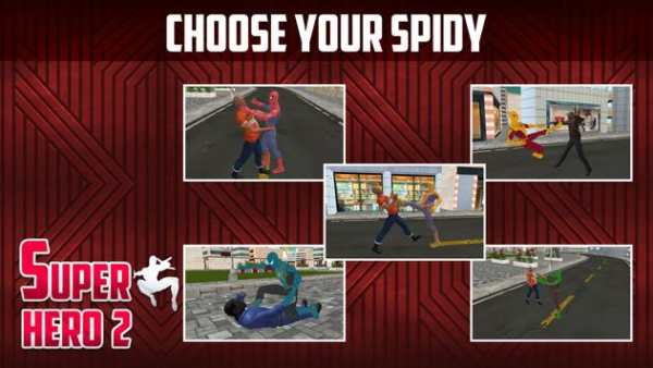 Super Spider Hero Amazing Spider Super Hero Time 2 screenshot 7