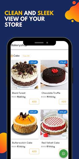 Bakery Shop Demo App using XenonShop screenshot 3