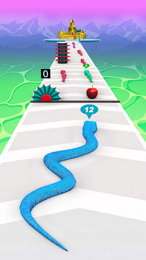 Snake Run Race・Fun Worms Games screenshot 3
