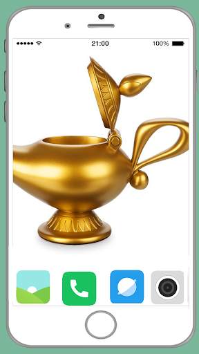 Magic Genie Lamp Full HD Wallpaper screenshot 8
