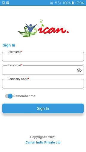 Canon Mobile CRM screenshot 1