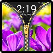 Flower zipper - fake icon