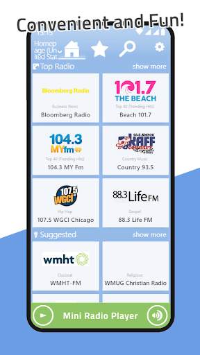 Mini Radio Player screenshot 1