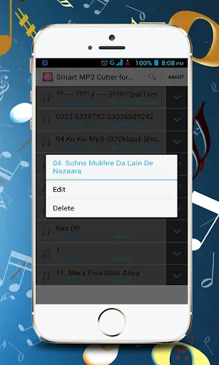 Smart MP3 Cutter for Android screenshot 1