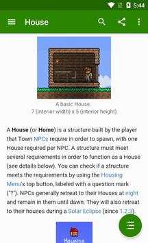 Official Terraria Wiki 2 تصوير الشاشة