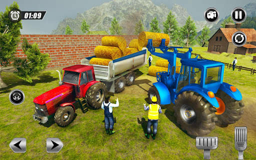 Tractor Trolley Farming Transport: Offroad Drive screenshot 2