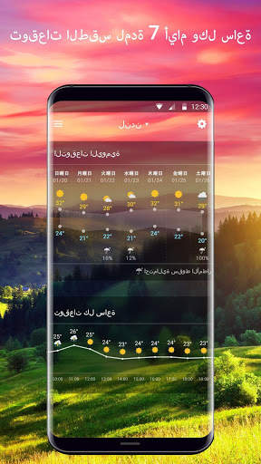 القطعة توقعات الطقس 4 تصوير الشاشة