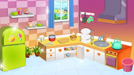 Messy Doll House Cleaner: Home Cleanup Games screenshot 1